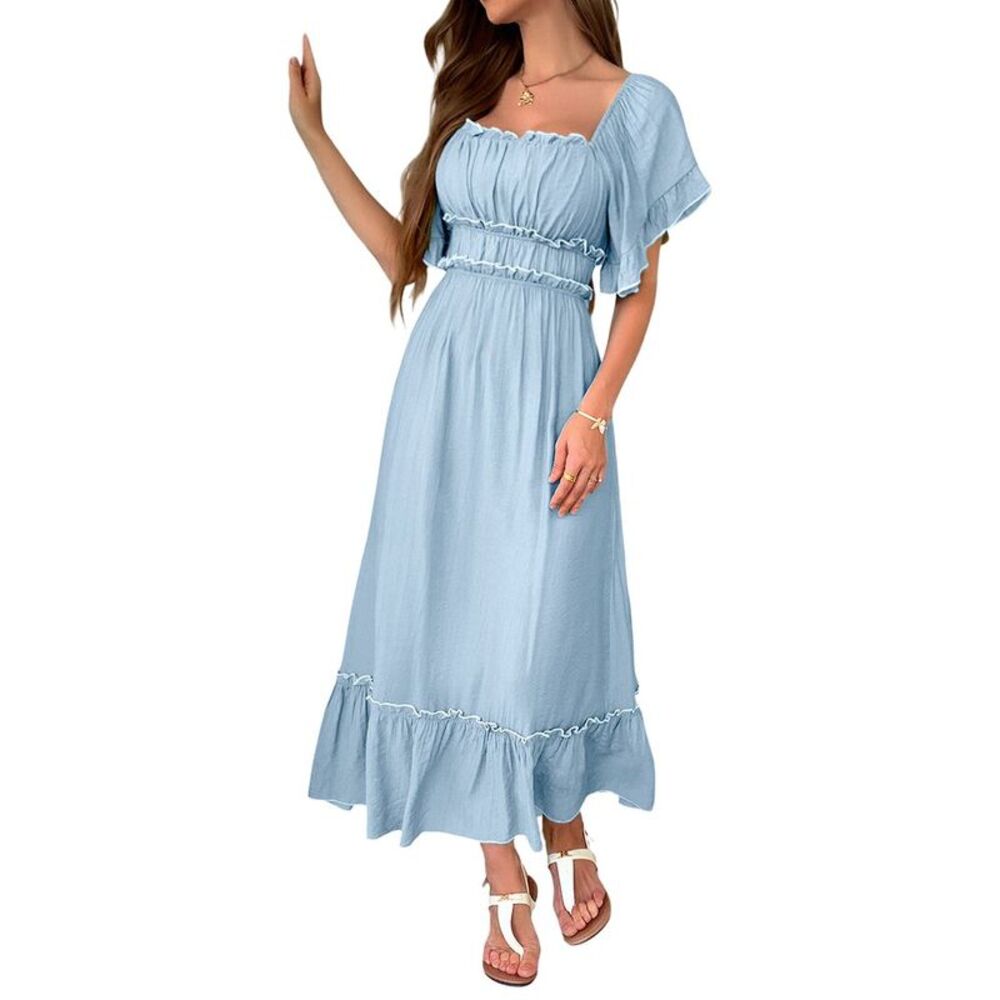Adelin May Womens Midi Dress